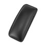 2 PCS Car Non-slip Soft Floor Protector Carpet Floor Mat Knee Bolster, Style:PU Leather(Black)