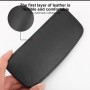 2 PCS Car Non-slip Soft Floor Protector Carpet Floor Mat Knee Bolster, Style:PU Leather(Black)