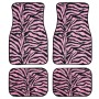 4 in 1 Leopard Print Universal Printing Auto Car Floor Mats Set, Style:HN1405GP