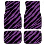 4 в 1 Zebra Stripe Universal Printing Auto Car Mats набор, стиль: HN1251