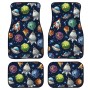 4 in 1 Pattern Universal Printing Auto Car Floor Mats Set, Style:HX130GP