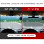 3R 3R-2145 Car Single Side Anti-Glare Dazzling Goggle Driving Mirror Sun Visors