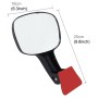 Car Rear Seat Rearview Mirror Back Row Rear View Mirror Children Observed Interior Mirror(Black)