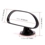 Car Auto 360 Degree Adjustable Suction Cup Rear View Mirror Baby Convex Mirror