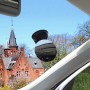 Автомобиль Auto 360 градусов Регулируемое детское зеркало Зеркало Зеркало Зеркало Зеркало ребенка, диаметр: 85 мм (черный)