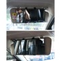 SHUNWEI Car Sun Visor Adjustable Mirror Car Makeup Sun-shading Vehicle Mounted Cosmetic Mirror Folding Vanity Mirror Triple Folding Car Interior Makeup Mirror Auto Supplies