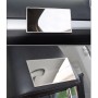 Portable Car Sunshade Makeup Mirror Stainless Steel Vanity Mirror, Size: 110 x 65mm