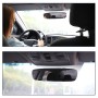 3R-335 Planemirror 270mm Car Rearview Retrofit Frameless Clear Large Mirror(White)