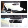 3R-339 Curved Mirror 300mm Car Rearview Retrofit Frameless Clear Large Mirror(Blue)