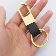 Creative Personality Waist Buckle Men Leather Keychain