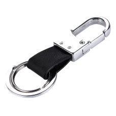 Creative Personality Waist Buckle Men&Apos;S Leather Keychain