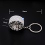 Portable Car Diamond Key Chain Key Rings(Black)