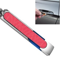 Вся медная кожаная светодиодная светодиодная светодиодная лампа антистатическая ключа для автомобиля (розовый)