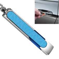 Вся медная кожаная светодиодная светодиодная светодиодная лампа антистатическая ключа для автомобиля (Baby Blue)