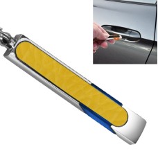 Вся медная кожаная светодиодная светодиодная светодиодная лампа антистатическая ключа для автомобиля (желтый)