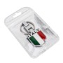 Автомобильный итальянский рисунок с рисунком ключа кольцо металлическая ключ -малина