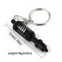 Shock Absorber Keychain Key Ring Holder(Black)