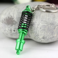 Shock Absorber Keychain Key Ring Holder(Green)