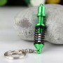 Shock Absorber Keychain Key Ring Holder(Green)