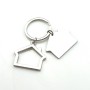 2 PCS Creative House Keychain Cottage Small Gift Pendant