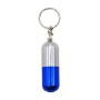 2 PCS Keychain Hidden Detachable Metal Pipe(Blue)