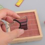 Creative Compact Mini персонализированные музыкальные инструменты подвеска для ключей (гавайская гитара)