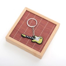 Creative Compact Mini Personalized Musical Instrument Pendant Keychain(Electric Guitar)