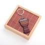Creative Compact Mini Personalized Musical Instrument Pendant Keychain(African Drums)