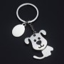 2 PCS Creative Shaking Dog Keychain Bag Pendant Small Gift(Shaking Dog)