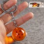 2 PCS Anime 7 Stars Balls 2.7cm PVC Figures Toys Keychain(6 star)