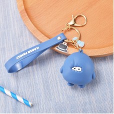 ICARER FAMILY Short Couple Keychain Lanyard Pendant Bag Pendant Gift Doll, Colour: Cotton (Saturn)