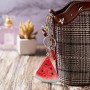 Creative Gift Fruit Fruit Charm Series Series Bag Custecain Bag Sender, Style: огурец