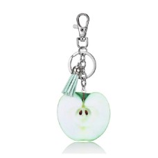 Creative Gift Fruit Charm Series Tassel Keychain Bag Pendant, Style:Apple