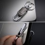 2 PCS Car Keychain Men Ladies Waist Hanging Personal Key Ring