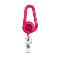 Retractable Mountain Buckle Keychain(Pink)