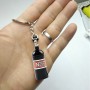 2 PCS Fashion Metal Keyring Car Keychain Auto Key Chain Key Ring