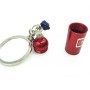 2 PCS Fashion Metal Keyring Car Keychain Auto Key Chain Key Ring