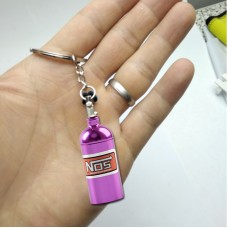 2 PCS Fashion Metal Keyring Car Keychain Auto Key Chain Key Ring