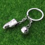 2 PCS Creative Football Gift Gift Metal Football Shoe CoolChain, стиль: футбольная обувь 389