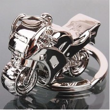Cool Motorcycle Pendant Alloy Keychain Car Key Ring