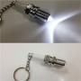 2 PCS Casual LED Key Chain Spark Plug Key Chain Keychain Car Parts Keyring Car Styling Accessories Decoration