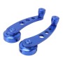 1 Pair Universal Car Wagon Door Window Crank Handle Winder  Manual Door Crank Handle Window Winders(Blue)