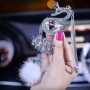 Кулон автомобиля Crystal Swan Car Beartview зеркал зеркал подвес