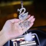 Кулон автомобиля Crystal Swan Car Beartview зеркал зеркал подвес