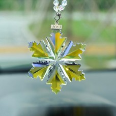 7006 Crystal Snowflake Car Car Decoration, цвет: красочный