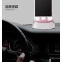 Многофункциональная творческая стереоратация Временная парковка номерная пластина / держатель мобильного телефона автомобиля (розовый)