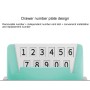 Multi-functional Creative Stereo Rotation Temporary Parking Number Plate / Car Mobile-phone Holder (Green)