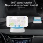 Multi-functional Creative Stereo Rotation Temporary Parking Number Plate / Car Mobile-phone Holder (Blue)