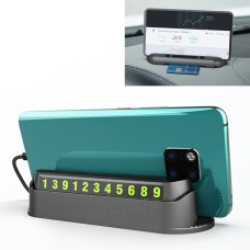 Multi-functional Creative Hidden Temporary Parking Number Plate / Car Mobile-phone Holder