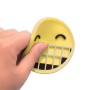 Car Auto Rubber Smiling Face Shape Parking Sign Card(Yellow)